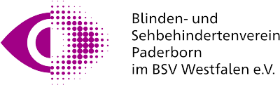 Logo Blinden- und Sehbehindertenverein Westfalen e. V., Bezirksgruppe Paderborn